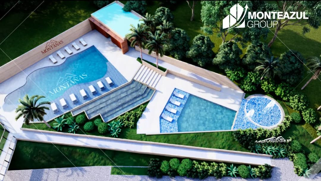 Área de piscina y recreación
