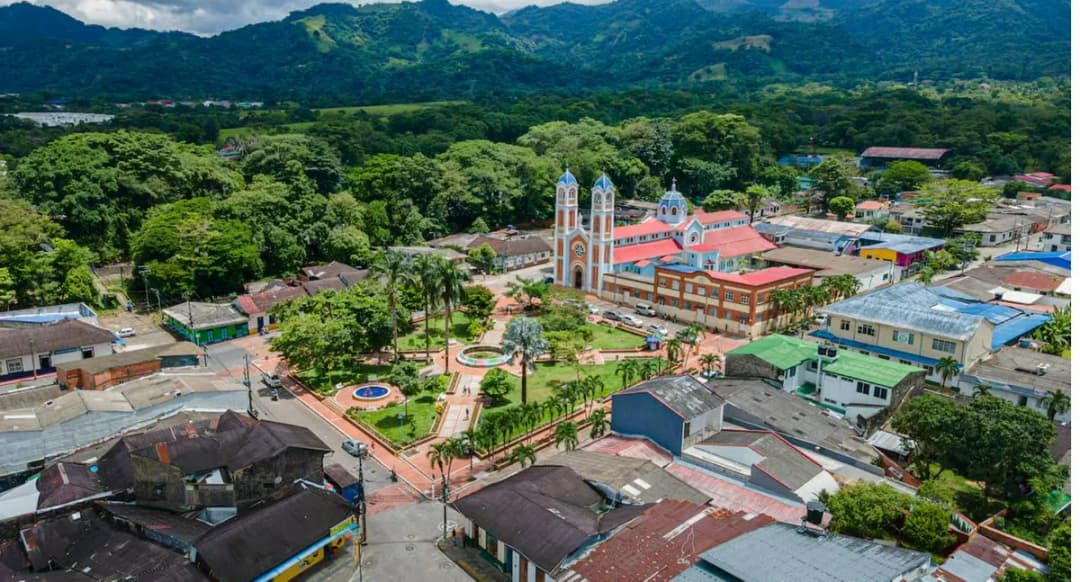 Vista aérea del proyecto